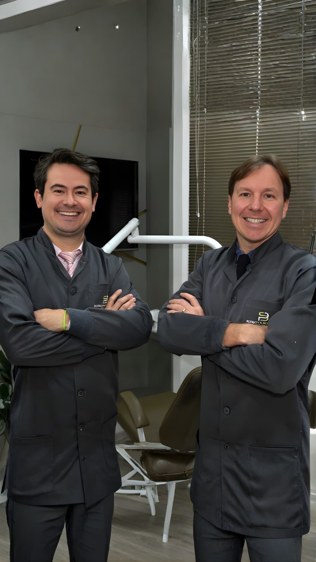 Equipe da clínica Potrich & Scholler